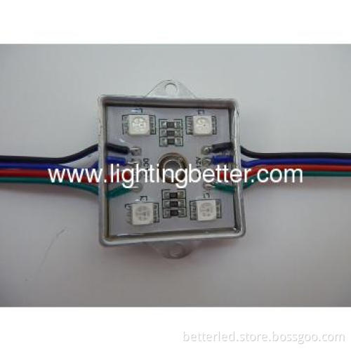 High quality 5050SMD RGB LED module with 4leds/m